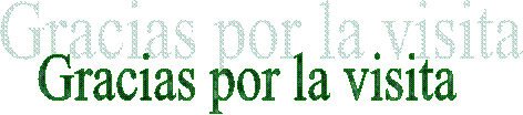 Gracias por la visita